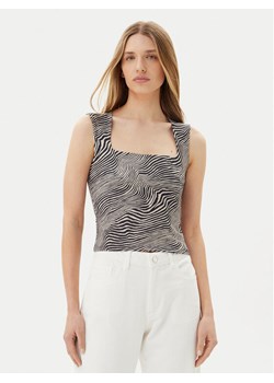 Vero Moda Top Million 10312751 Beżowy Slim Fit ze sklepu MODIVO w kategorii Bluzki damskie - zdjęcie 183701244