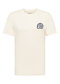 Mustang T-Shirt Austin 1016489 Écru Regular Fit ze sklepu MODIVO w kategorii T-shirty męskie - zdjęcie 183701252