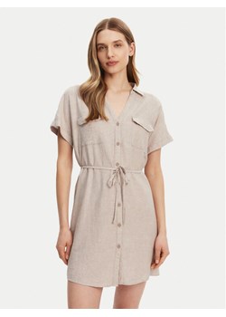 Vero Moda Sukienka letnia Linn 10323027 Szary Relaxed Fit ze sklepu MODIVO w kategorii Sukienki - zdjęcie 183701261