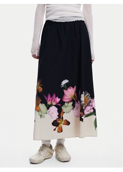 Desigual Spódnica trapezowa Lindo 25SWFW18 Czarny Regular Fit ze sklepu MODIVO w kategorii Spódnice - zdjęcie 183701273