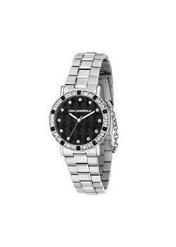 KARL LAGERFELD Zegarek R0553100502 Srebrny ze sklepu MODIVO w kategorii Zegarki - zdjęcie 183701373