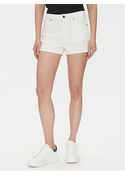 Guess Jeans Szorty jeansowe W5GD0Y D5M62 Biały Regular Fit ze sklepu MODIVO w kategorii Szorty - zdjęcie 183701382
