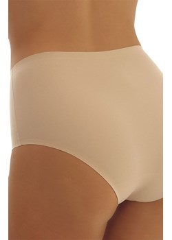 Figi damskie z wysokim stanem beżowe Comfort, Kolor beżowy, Rozmiar 2XL, EMILI ze sklepu Primodo w kategorii Majtki damskie - zdjęcie 183703551