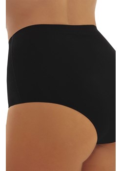 Figi damskie z wysokim stanem czarne Comfort, Kolor czarny, Rozmiar 2XL, EMILI ze sklepu Primodo w kategorii Majtki damskie - zdjęcie 183703553