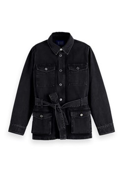 Scotch &amp; Soda Kurtka dżinsowa w kolorze czarnym ze sklepu Limango Polska w kategorii Kurtki damskie - zdjęcie 183703931