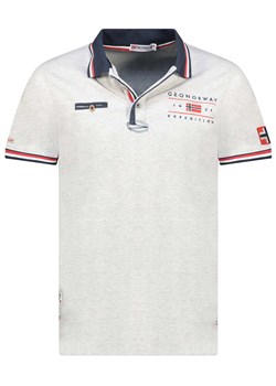 Geographical Norway Koszulka polo &quot;Konbustyble&quot; w kolorze szarym ze sklepu Limango Polska w kategorii T-shirty męskie - zdjęcie 183704154