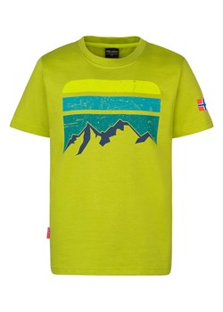 Trollkids Koszulka "Falketind T" w kolorze zielonym ze sklepu Limango Polska w kategorii T-shirty chłopięce - zdjęcie 183704194