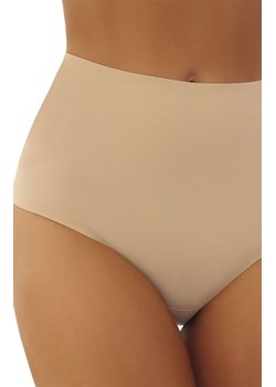 Figi damskie z wysokim stanem beżowe Comfort, Kolor beżowy, Rozmiar 2XL, EMILI ze sklepu Intymna w kategorii Majtki damskie - zdjęcie 183704474