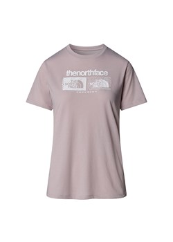 Koszulka damska The North Face Foundation 0A8BRZ1OA1 - różowa ze sklepu streetstyle24.pl w kategorii Bluzki damskie - zdjęcie 183704783