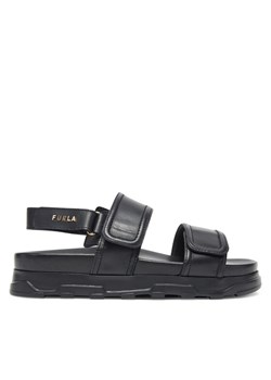 Sandały Furla Sporty Chic YJ52SPC Y62000 O6000 Czarny ze sklepu eobuwie.pl w kategorii Sandały damskie - zdjęcie 183704820