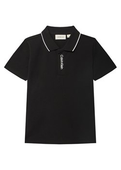 Calvin Klein Jeans Polo Embro Logo IB0IB02542 D Czarny Regular Fit ze sklepu MODIVO w kategorii T-shirty chłopięce - zdjęcie 183706224