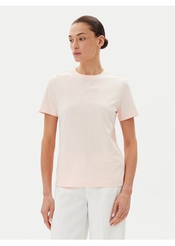 Calvin Klein Jeans T-Shirt LV047B224G Różowy Regular Fit ze sklepu MODIVO w kategorii Bluzki damskie - zdjęcie 183706240