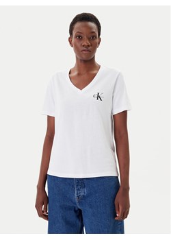 Calvin Klein Jeans Komplet 2 t-shirtów LV047C906G Biały Regular Fit ze sklepu MODIVO w kategorii Bluzki damskie - zdjęcie 183706374