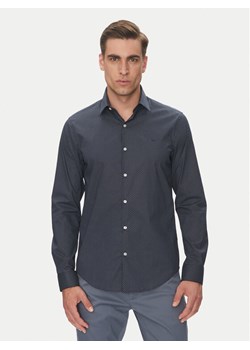 Calvin Klein Koszula LV019EU005 Granatowy Slim Fit ze sklepu MODIVO w kategorii Koszule męskie - zdjęcie 183706382
