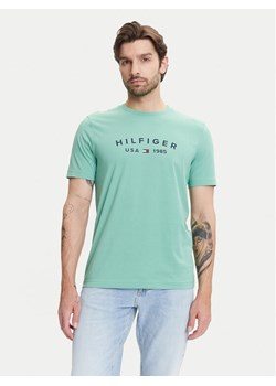 Tommy Hilfiger T-Shirt Fathers Day MW0MW39356 Zielony Regular Fit ze sklepu MODIVO w kategorii T-shirty męskie - zdjęcie 183706421