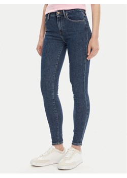 Tommy Hilfiger Jeansy Como WW0WW45673 Granatowy Skinny Fit ze sklepu MODIVO w kategorii Jeansy damskie - zdjęcie 183706472