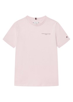 Tommy Hilfiger T-Shirt KS0KS00594 Różowy Regular Fit ze sklepu MODIVO w kategorii Bluzki dziewczęce - zdjęcie 183706503