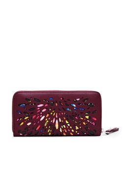 Desigual Duży Portfel Damski Blackwell Fiona 24WAYP31 Bordowy ze sklepu MODIVO w kategorii Portfele damskie - zdjęcie 183706562
