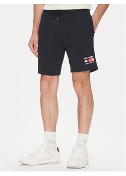 Tommy Hilfiger Szorty sportowe American MW0MW39862 Granatowy Regular Fit ze sklepu MODIVO w kategorii Spodenki męskie - zdjęcie 183706571