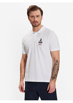 Helly Hansen Polo Koster 34299 Biały Regular Fit ze sklepu MODIVO w kategorii T-shirty męskie - zdjęcie 183706581