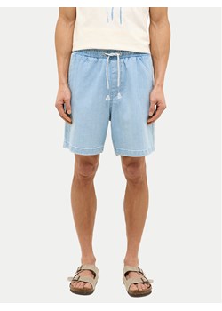 Mustang Szorty jeansowe Prague 1016652 Niebieski Loose Fit ze sklepu MODIVO w kategorii Spodenki męskie - zdjęcie 183706610