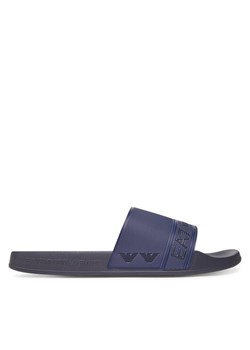 EA7 Emporio Armani Klapki 7X000110 AF15128 MB197 Granatowy ze sklepu MODIVO w kategorii Klapki męskie - zdjęcie 183706621