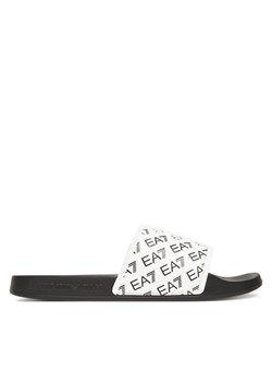 EA7 Emporio Armani Klapki 7X000109 AF15125 F0043 Biały ze sklepu MODIVO w kategorii Klapki męskie - zdjęcie 183706633