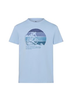 Nils Sundström Koszulka męska Mężczyźni Bawełna jasnoniebieski nadruk ze sklepu vangraaf w kategorii T-shirty męskie - zdjęcie 183709403