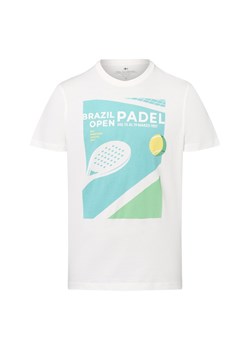 Nils Sundström Koszulka męska Mężczyźni Bawełna écru nadruk ze sklepu vangraaf w kategorii T-shirty męskie - zdjęcie 183709404