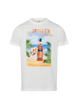 Nils Sundström Koszulka męska Mężczyźni Bawełna biały nadruk ze sklepu vangraaf w kategorii T-shirty męskie - zdjęcie 183709413