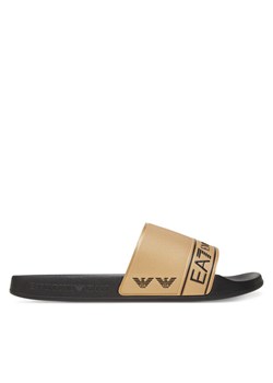Klapki EA7 Emporio Armani 7X000110 AF15128 FC001 Złoty ze sklepu eobuwie.pl w kategorii Klapki męskie - zdjęcie 183709934