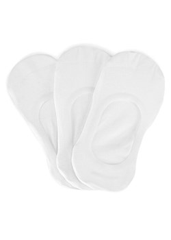Jenny Fairy Skarpety stopki damskie AS-LCN-001-AW24 (3-PACK) Biały ze sklepu MODIVO w kategorii Skarpetki damskie - zdjęcie 183718773