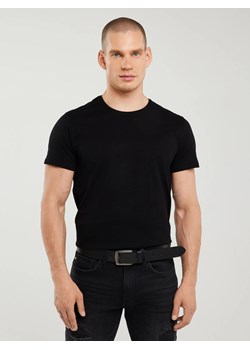 Koszulka męska bawełniana czarna Basic 906 ze sklepu Big Star w kategorii T-shirty męskie - zdjęcie 183719383