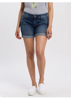 Cross Jeans Dżinsowe szorty &quot;Genna&quot; w kolorze granatowym ze sklepu Limango Polska w kategorii Szorty - zdjęcie 183722572