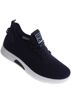 Granatowe męskie sneakersy buty sportowe /G6-1 17759 T285/ ze sklepu Pantofelek24.pl w kategorii Buty sportowe męskie - zdjęcie 183723333
