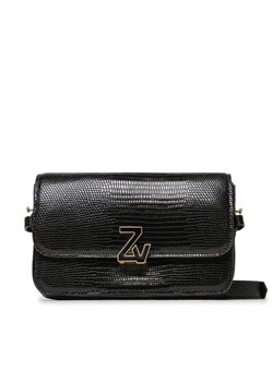 Torebka Zadig&Voltaire Zv Initiale Le Mini Embossed I LWBA02215 Czarny ze sklepu eobuwie.pl w kategorii Listonoszki - zdjęcie 183723871