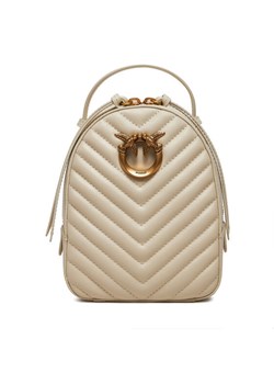 Plecak Pinko Love Click Mini Backpack . AI 24-25 PLTT 103614 A1J2 Beżowy ze sklepu eobuwie.pl w kategorii Plecaki - zdjęcie 183723924