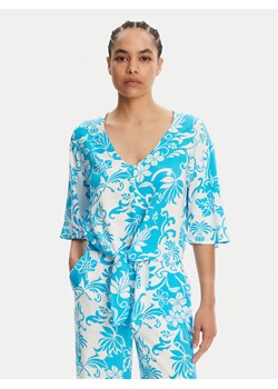 Gaudi Bluzka 511BD45022 Niebieski Regular Fit ze sklepu MODIVO w kategorii Bluzki damskie - zdjęcie 183724961