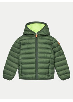 Save The Duck Kurtka przejściowa J30650B GIGA19 S Zielony Regular Fit ze sklepu MODIVO w kategorii Kurtki chłopięce - zdjęcie 183724972