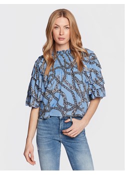 Silvian Heach Bluzka GPP23181BL Niebieski Regular Fit ze sklepu MODIVO w kategorii Bluzki damskie - zdjęcie 183725090