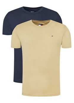 Tommy Jeans Komplet 2 t-shirtów DM0DM20687 Kolorowy Slim Fit ze sklepu MODIVO w kategorii T-shirty męskie - zdjęcie 183725174