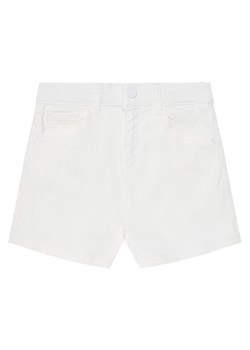 Guess Szorty jeansowe J4RD19 WE620 Biały Regular Fit ze sklepu MODIVO w kategorii Spodenki dziewczęce - zdjęcie 183725352
