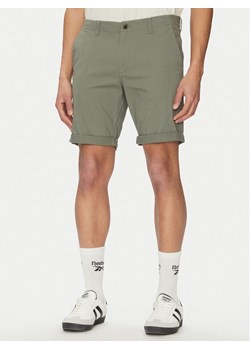 Jack&Jones Szorty materiałowe Dave 12182549 Zielony Regular Fit ze sklepu MODIVO w kategorii Spodenki męskie - zdjęcie 183725520