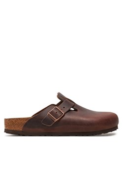 Birkenstock Klapki Boston SFB 159713 Brązowy ze sklepu MODIVO w kategorii Klapki damskie - zdjęcie 183725932
