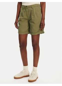 Robe di Kappa Szorty materiałowe Yvonne Light Linnen 62124LW Zielony Regular Fit ze sklepu MODIVO w kategorii Szorty - zdjęcie 183725943