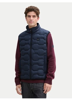 Tom Tailor Bezrękawnik 1044088 Granatowy Regular Fit ze sklepu MODIVO w kategorii Kamizelki męskie - zdjęcie 183726131
