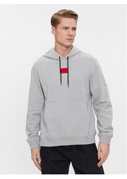 Hugo Bluza Daratschi214 50458700 Szary Regular Fit ze sklepu MODIVO w kategorii Bluzy męskie - zdjęcie 183726184