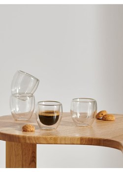 Sinsay - Szklanki do espresso 4 pack - biały ze sklepu Sinsay w kategorii Szklanki - zdjęcie 183736654