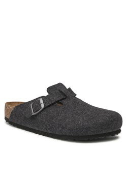 Klapki Birkenstock Boston Bs 160371 Szary - id: 0000300786550 - marki BIRKENSTOCK - 183736841 Klapki Birkenstock Boston Bs 160371 Szary ze sklepu eobuwie.pl w kategorii Klapki męskie - zdjęcie 183736841