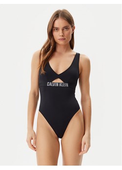 Calvin Klein Swimwear Strój kąpielowy KW0KW02746 Czarny ze sklepu MODIVO w kategorii Stroje kąpielowe - zdjęcie 183737284